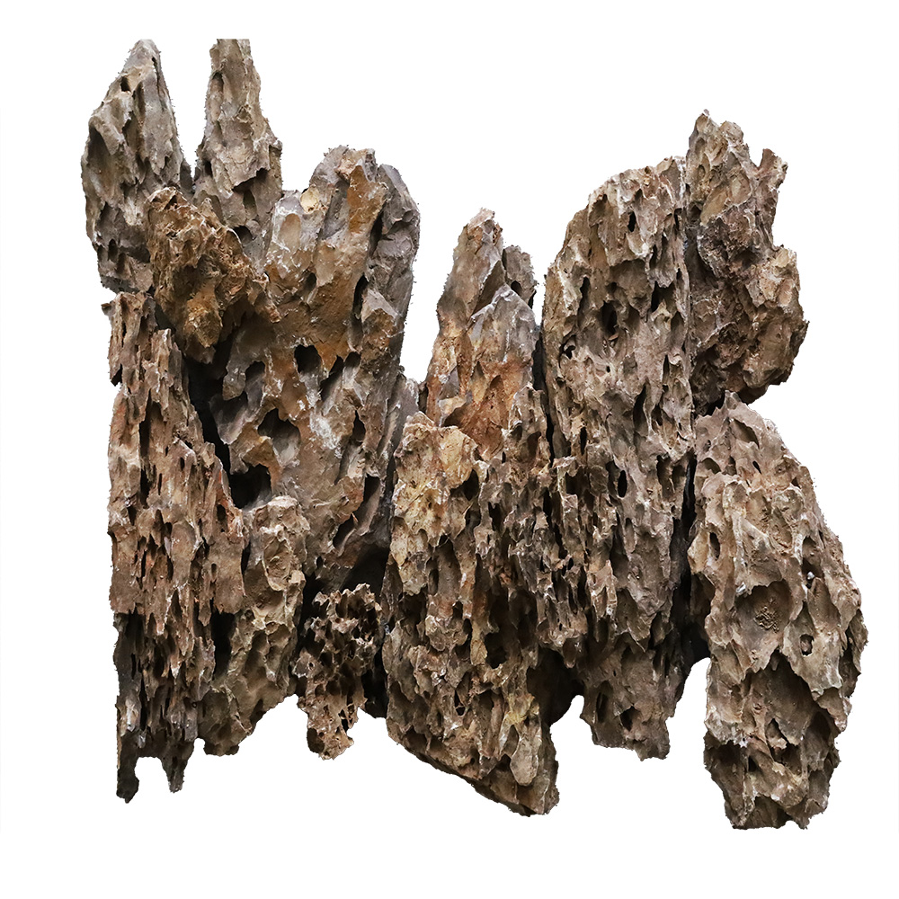 Dragon Stone Dark Skała do Akwarium Naturalna Dekoracja do Akwarium 1kg